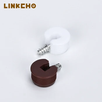 Removable for Wood Kitchen Furniture Invisible Wood Cabinet Buckle Connectors Angle Zinc Alloy Shelf Support Pins with Screw