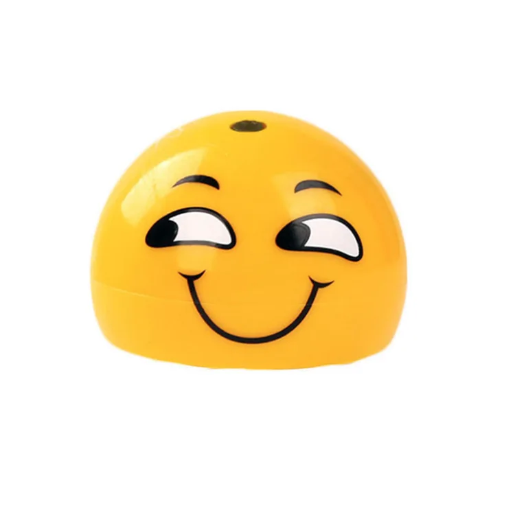 YM-L056 детей Интерактивная оптовая продажа смайлик маленький желтый индукционный автомобиль вырезать смешные игрушки