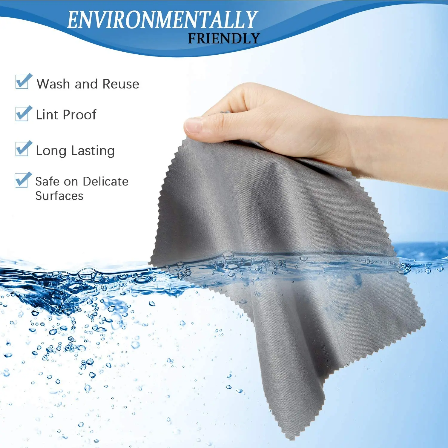Sunglasses Glasses Optical Lens Cleaning Cloth Ultra Fine Microfiber Cloths for Glass Micro Fiber Microfiber 15*18cm or Custom manufacture