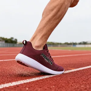 Supplier Customize Stability Soft and Comfortable Breathable Mesh High Quality Running Shoes for Men