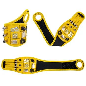 Magnetic Wristband Powerful Magnets, Adjustable Strap, Professional and Home Using Magnetic Wristband