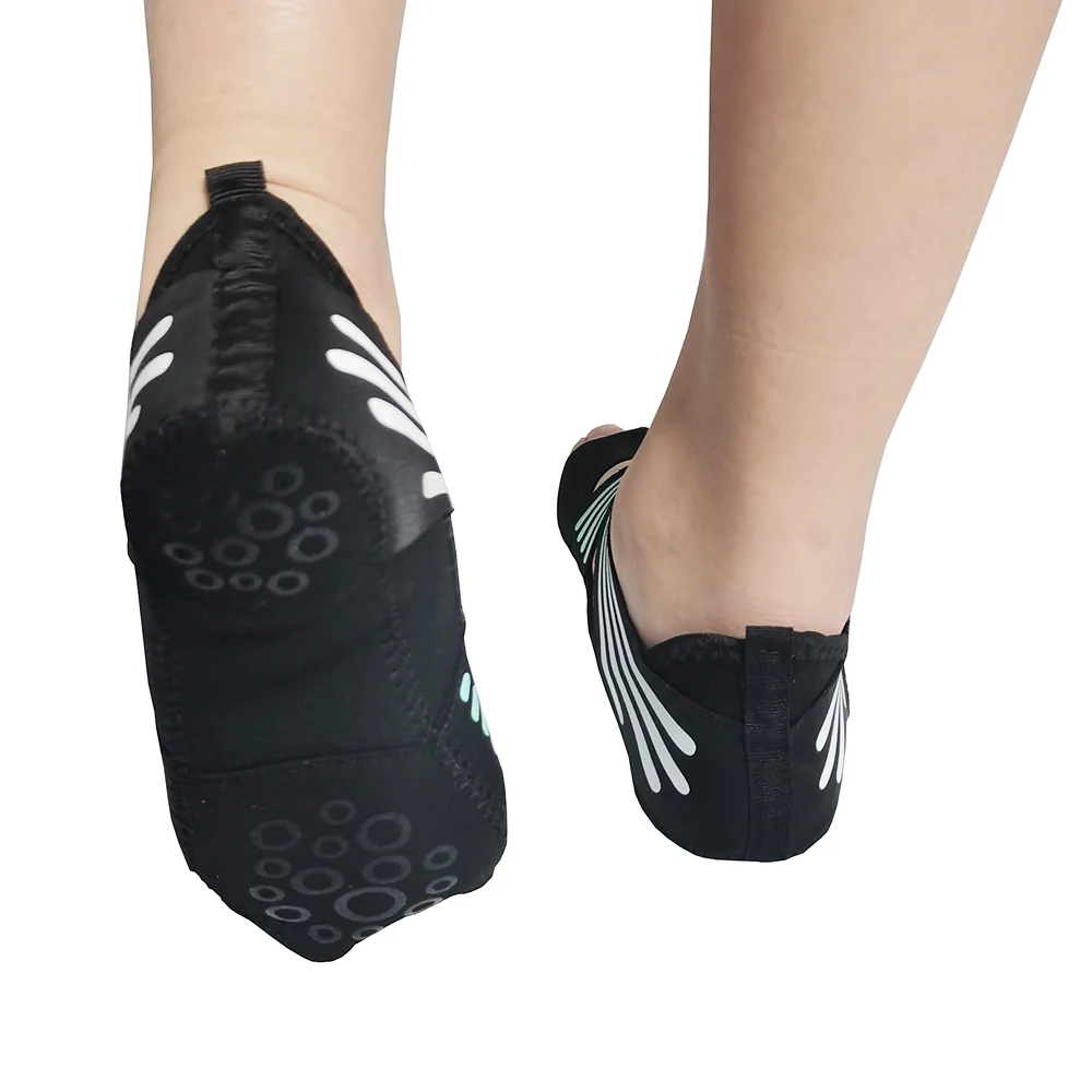 4 Paar Yoga Socken Für Damen – Rutschfeste Griffsocken Mit Silikon-Noppen Für Pilates, Barre & Training
