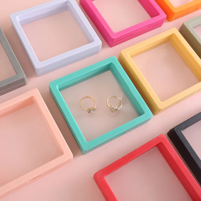 Special Plastic Suspension Jewelry Box for Rings Pendants Necklaces Earrings and Bracelets-for Beverage & Gift Wrapping