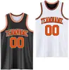 Black-orange white