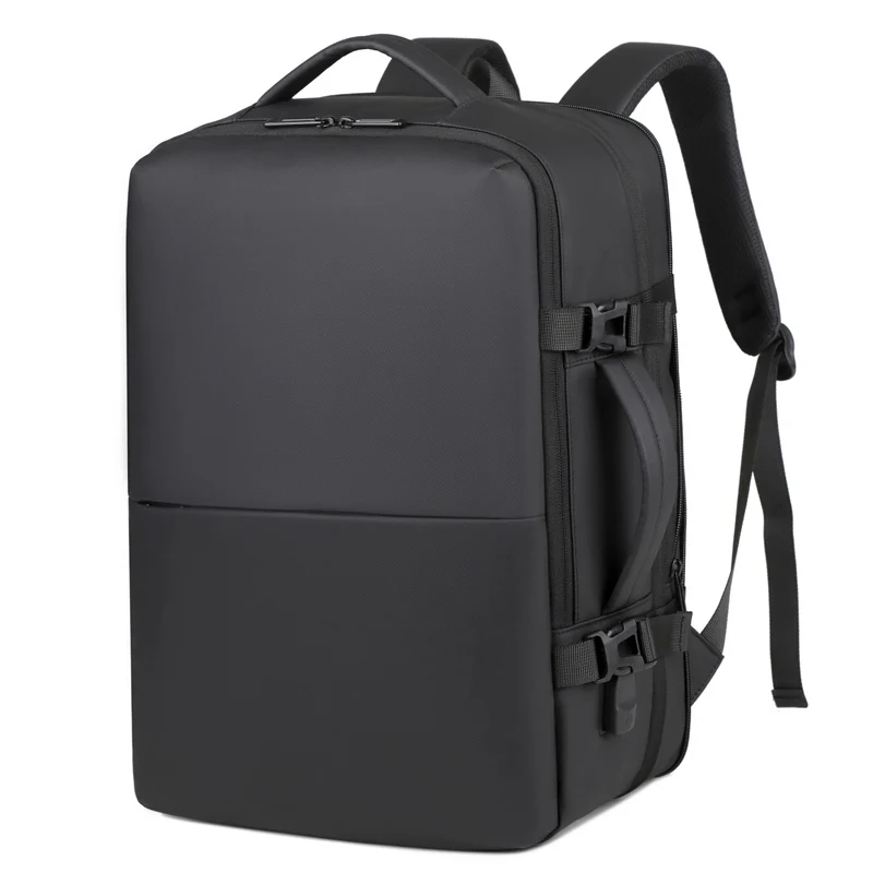 business laptop usb backpack supplier VESERI Travel for 18.4in PC with Shoe Compartment Charging Port,Sport Gym Bag for College Hiking Camping,Waterproof School Bookbag for Men Women Boys,Black : Electronics Arcuate Shoulder Strap Business Backpack Usb Cable Port