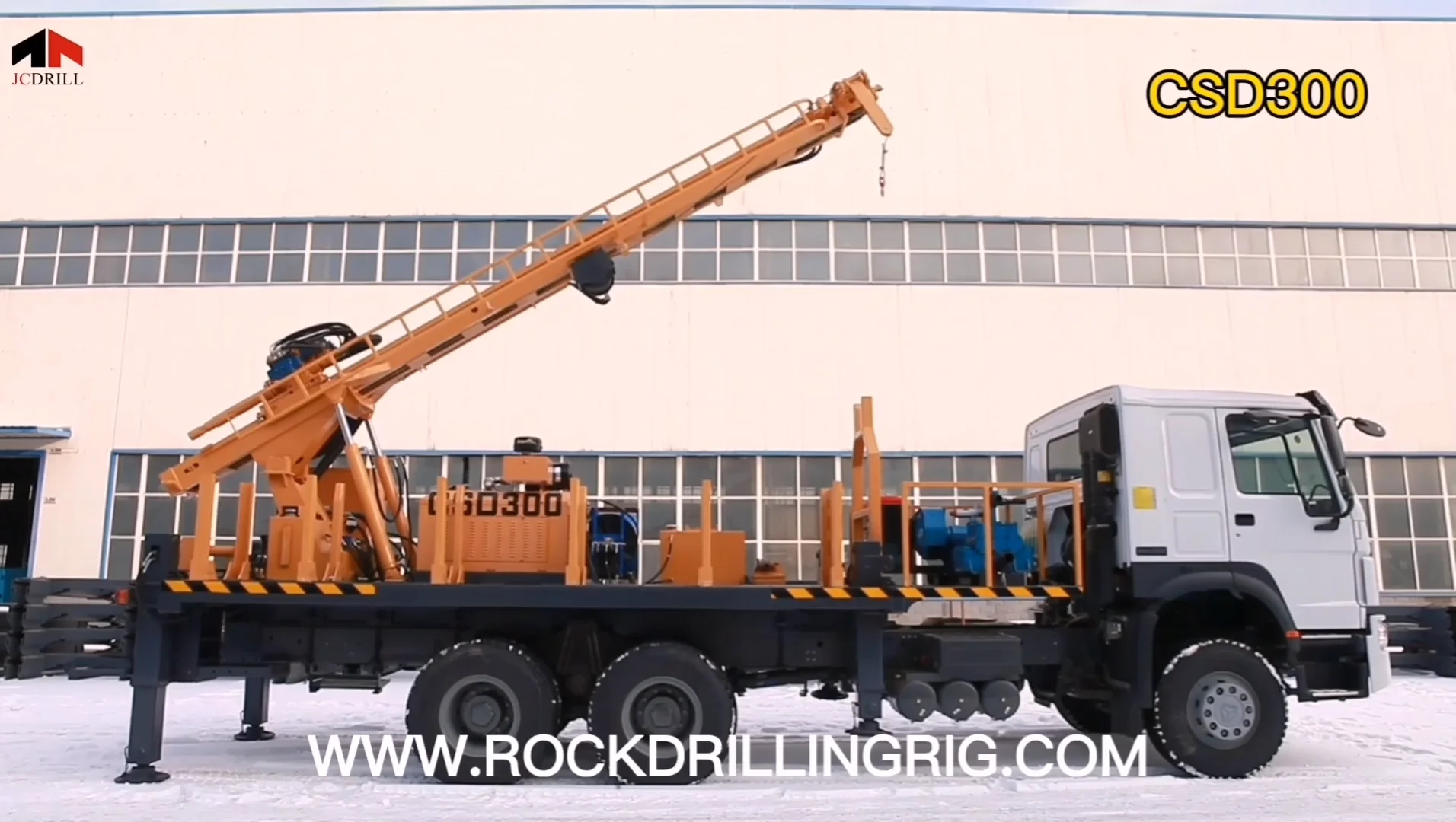 300m Truck Mounted Water Well Drilling Rig High Quality Hydraulic ...