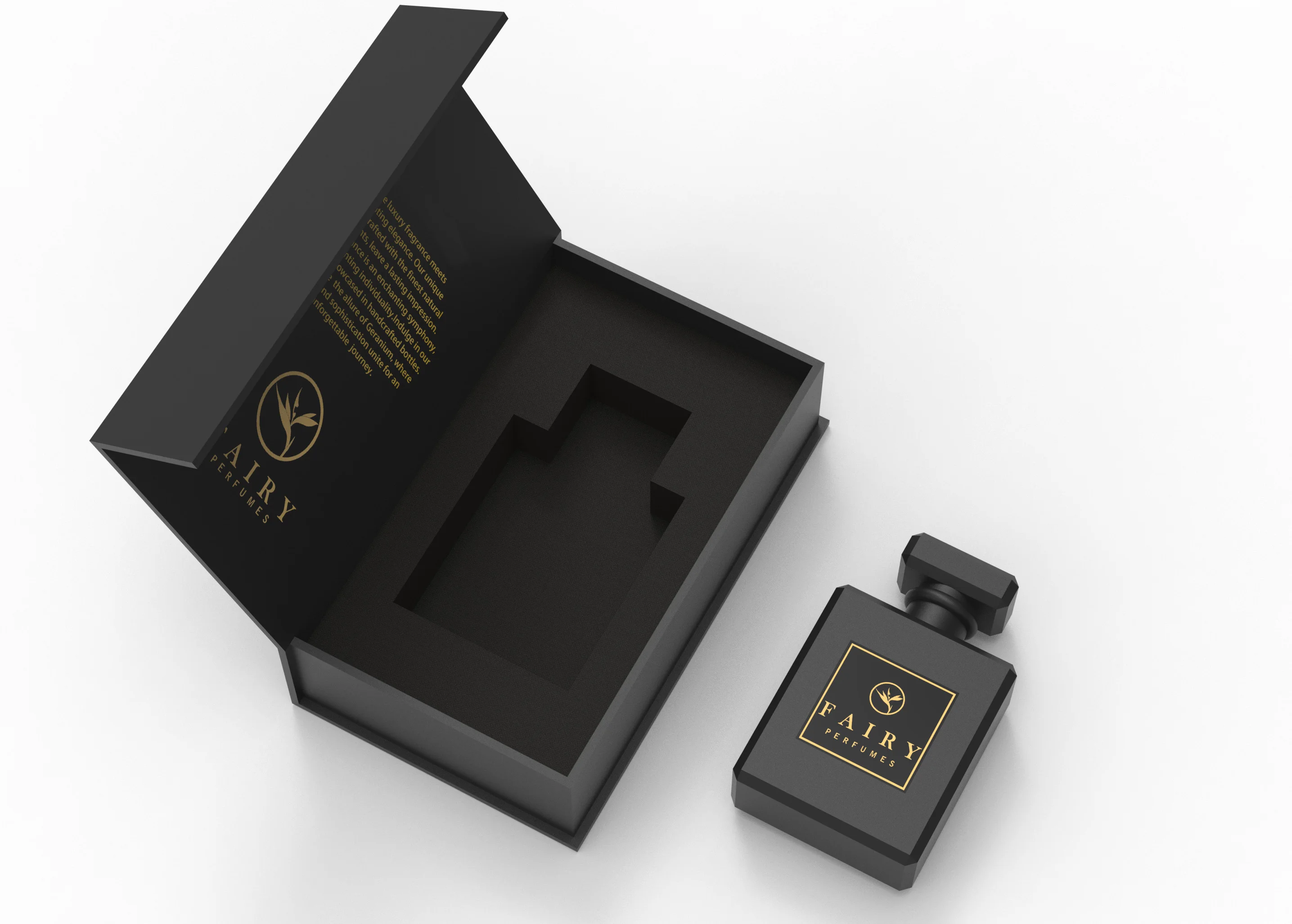 Factory Cheap 30ml 50ml 100ml Perfume Bottle Plus Box,Luxury Black ...