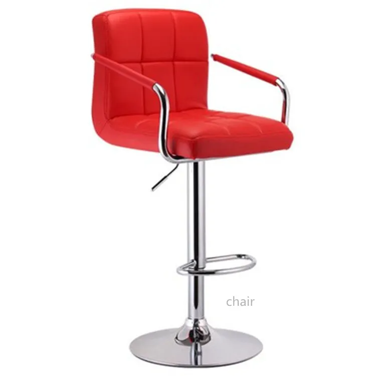 High Quality Swivel Chrome Base bar Chair bar Stool Adjustable