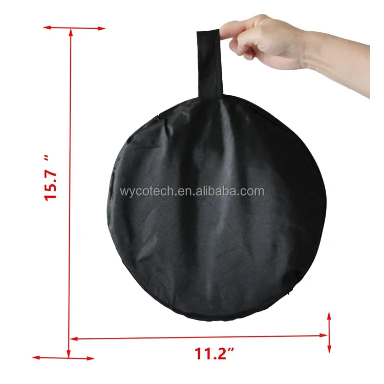 Lavagna Riflettente Per Ammaccature Auto - 80cm, Pieghevole, Con Tasca, Per Riparazioni Carrozzeria - Foto 3