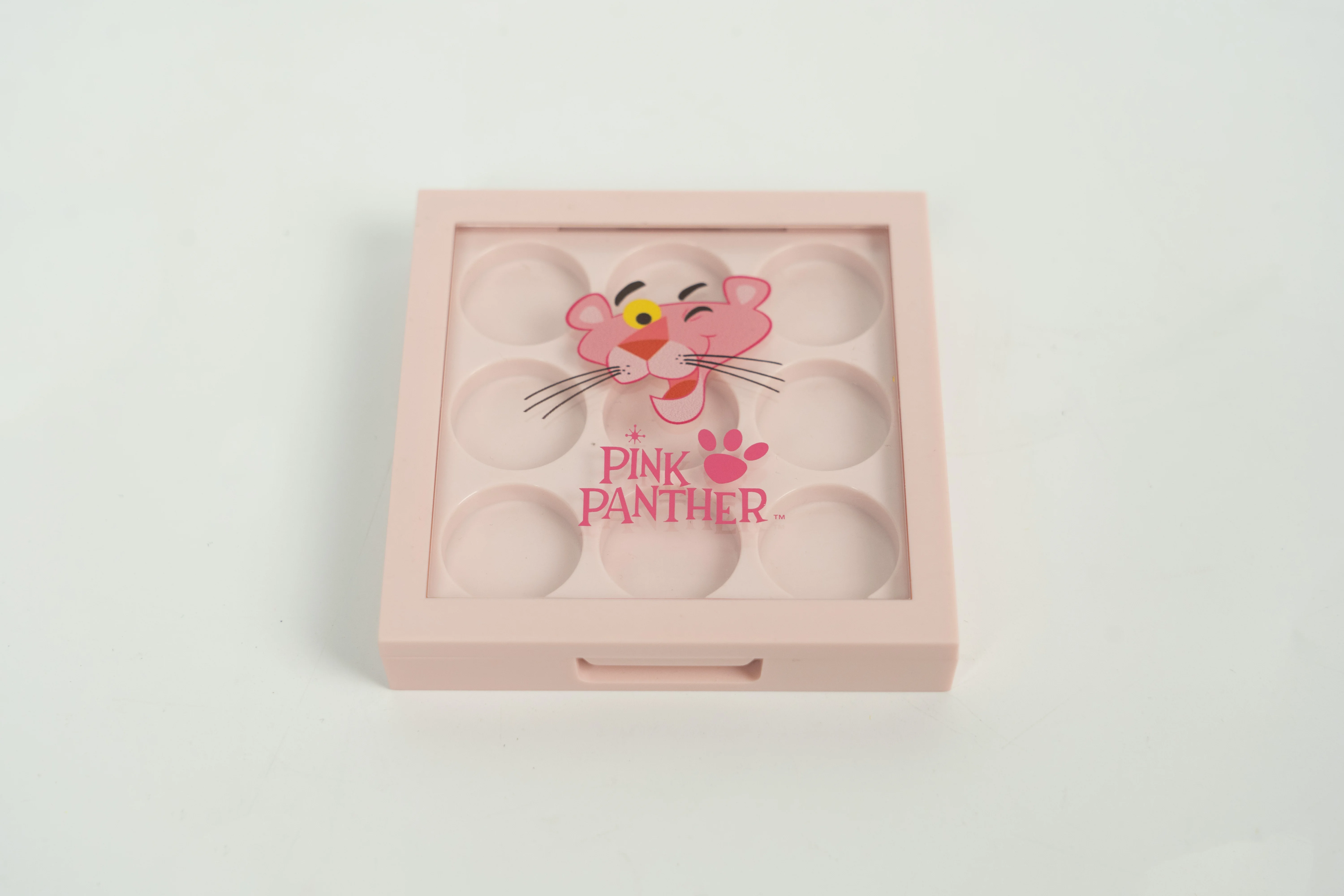 product high quality customized 135g eye shadow pan clear window empty palette compact powder packaging-6