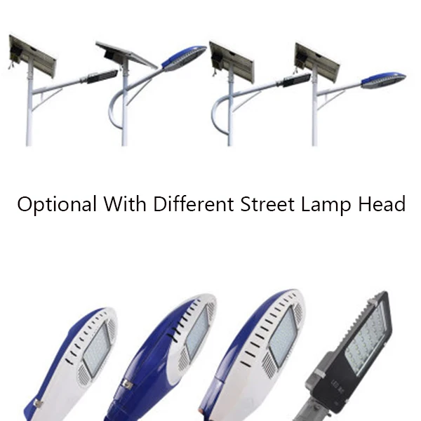 Горячеоцинкованные Уличные светильники Q235, стальные одинарные, наружные, 7 м