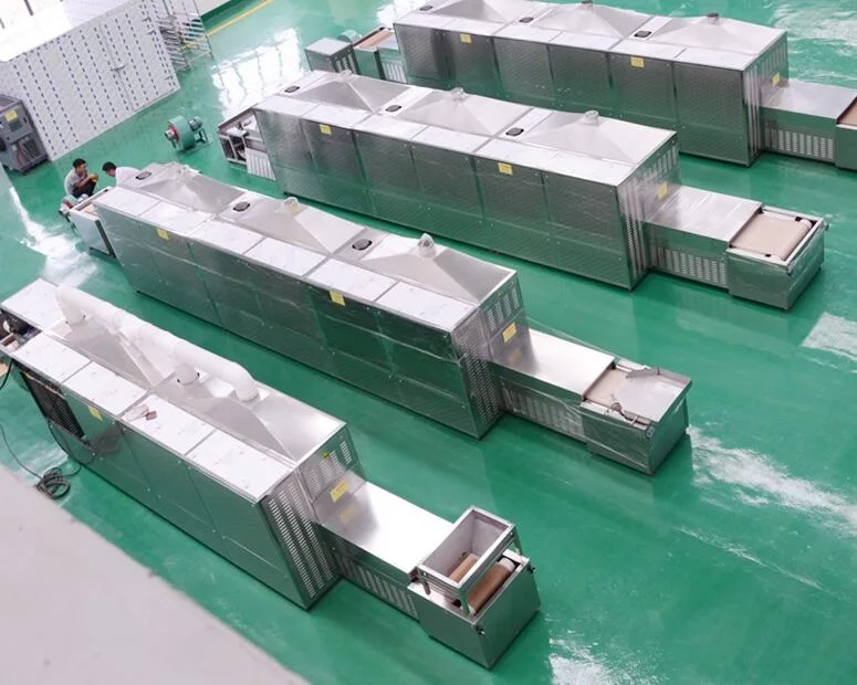 Высококачественная химическая конвейерная лента туннельного типа, оборудование для сушки микроволновой печи