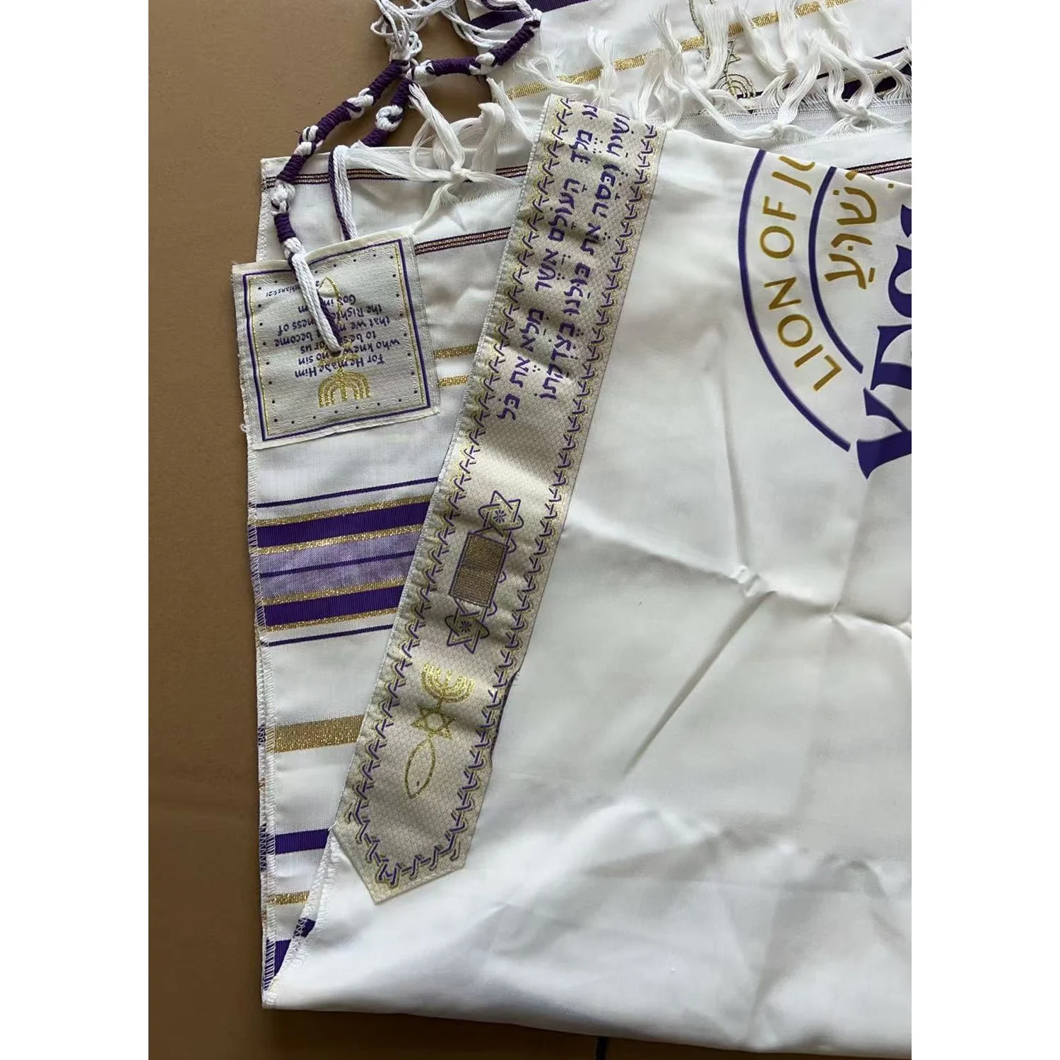 Ymxygz Messiaanse Tallit Gebedssjaal Tallit Gebed Sjaal Etnische Stijl