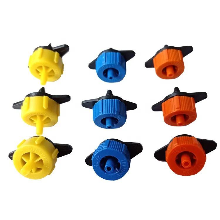 Garden Greenhouse Drip Irrigation System Arrow Dripper Four Branches Stake Irrigation Drip Arrow Set