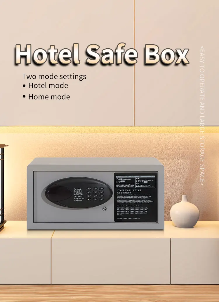 CEQSAFE Best Seller Electronic Digital Safe Box Hotel Room Safety Box for Hotel factory