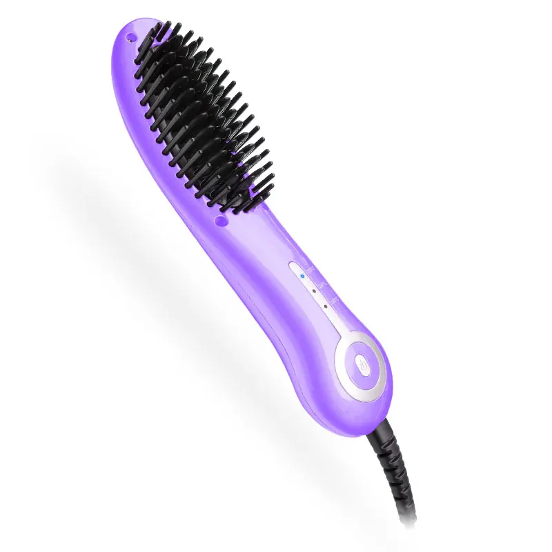 ceramic heated hair brush