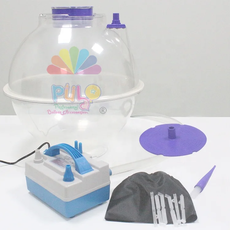 New Developed 45cm Inflator and Vacuum Dual Function Super Globo Stuffer Balloon Stuffing Machine for Gifts in a Balloon