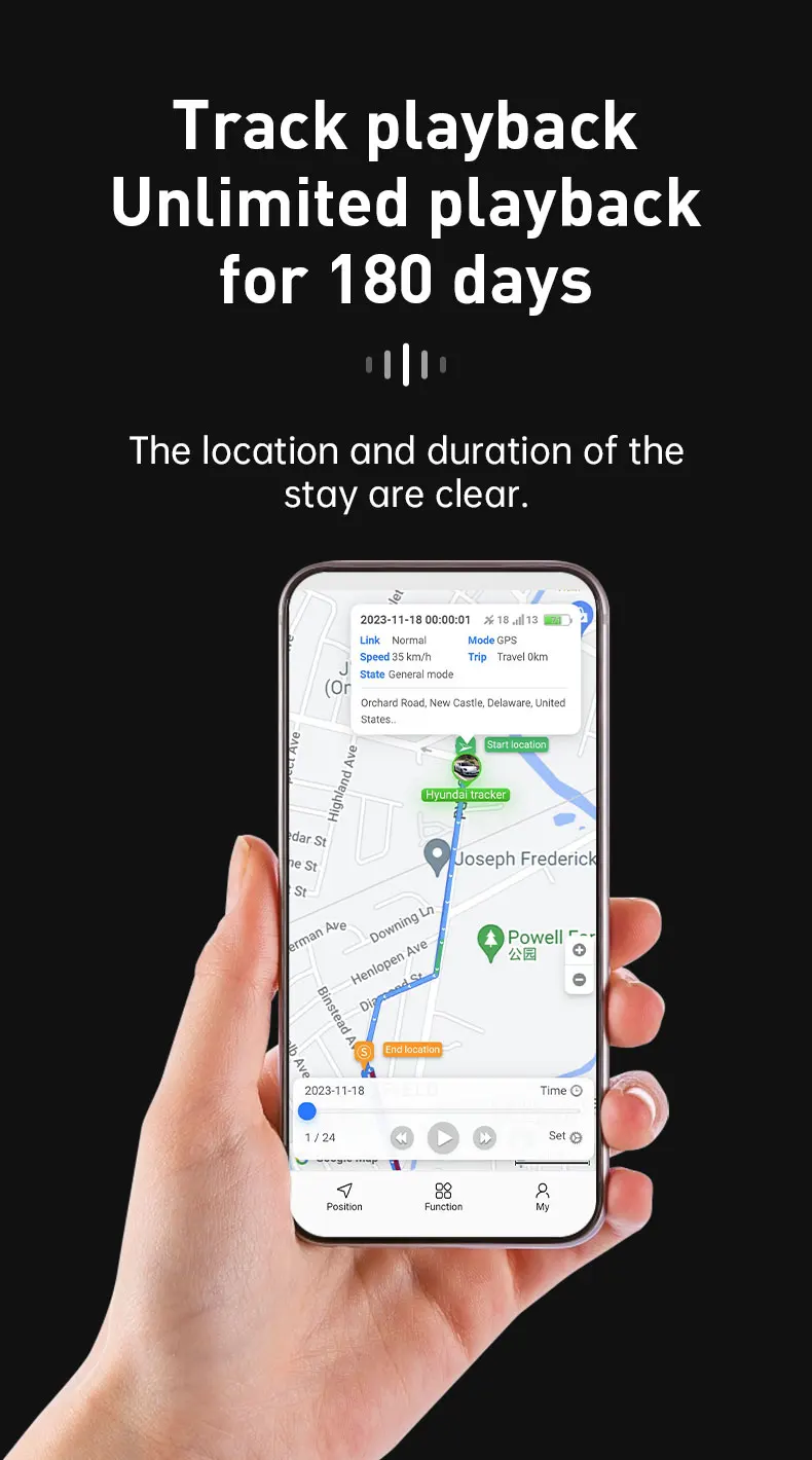 product rsh ultra thin gps tracker real time global tracking device for kids elderly pet car vehicle bicycle bike-8