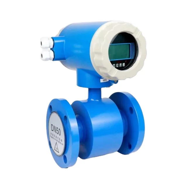 Digital Electromagnetic Flowmeter for Water & Liquids 4-20mA Pulse RS485 HART Customizable OEM Support Thread Connection