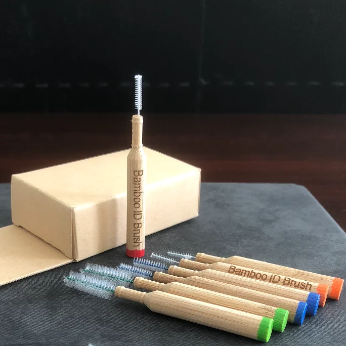 Экологически чистая Органическая натуральная межзубная щетка между зубами