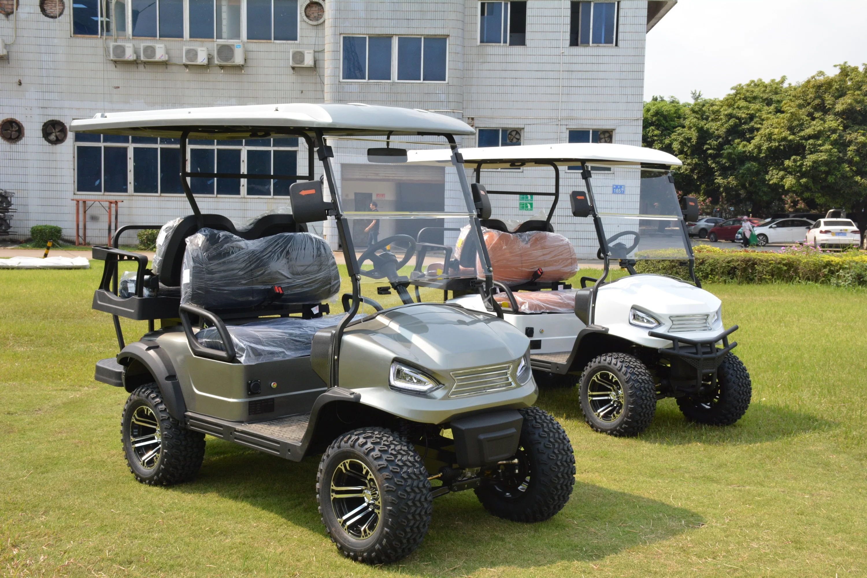 RARIRO 2+2 Electric Lifted Golf Cart Brand 2+2 seater electric smart car price