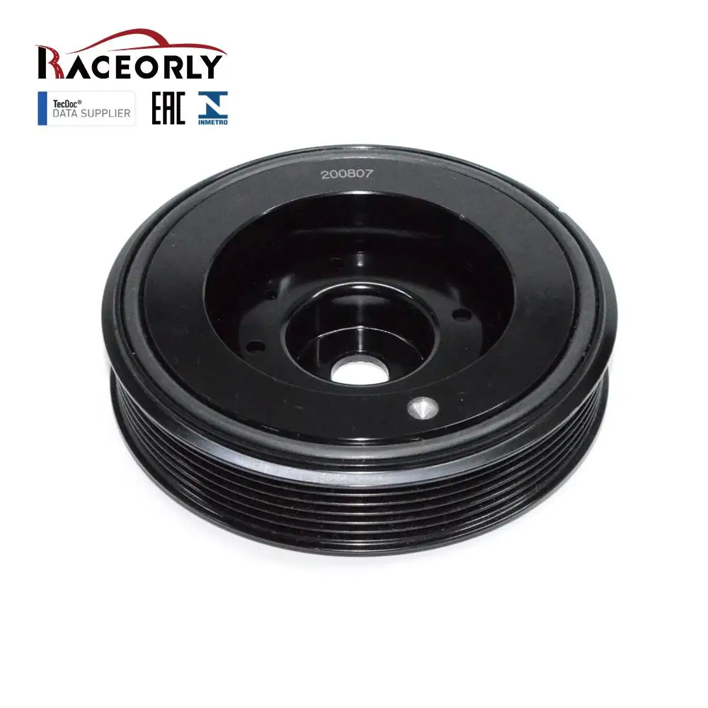 Raceorly Belt Pulley Crankshaft 06H105243K for Vw Audi A4 Jetta Passat Tiguan EA888 1.8T 2.0T Engine Harmonic Balancer