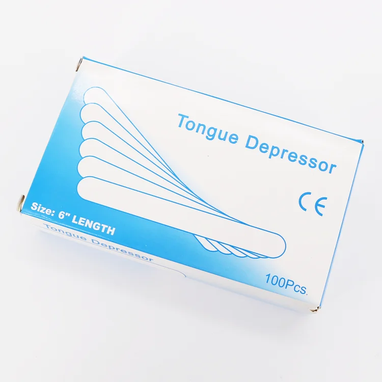 Disposable Wooden Tongue Depressor Sterile Package/disposable Wood