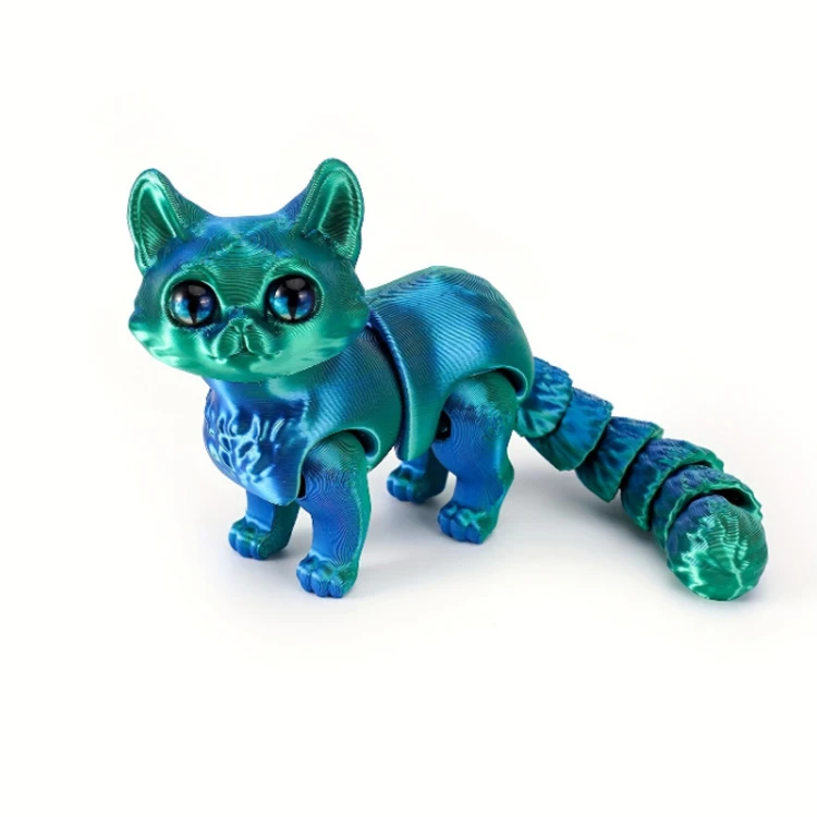 Creative 3D Printed Dinosaur Cat Toy