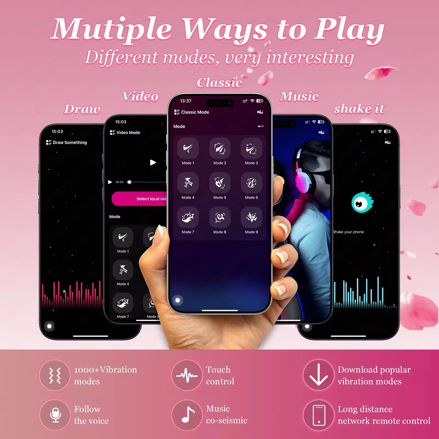 Wearable APP Control Distance Silicone G-spot Vibrating Panties Vaginal Adult Dildo Sex Toys Panty Vibrator for Women and Couple Wearable APP Control Distance Silicone G-spot Vibrating Panties Vaginal Adult Dildo Sex Toys Panty Vibrator for Women and Couple