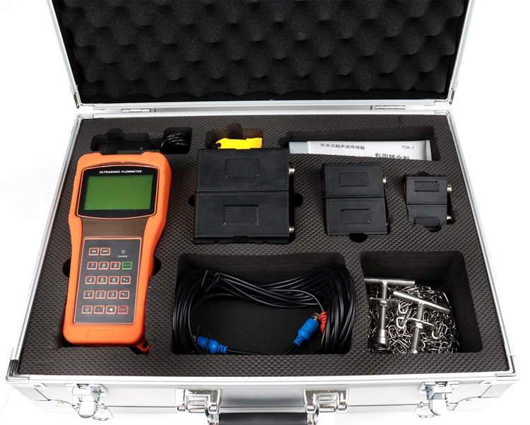 Siemens Clamp Ultrasonic Flowmeter Liquid Gas Air Medium Meter for Fluid and Heat Flux Energy Measurement
