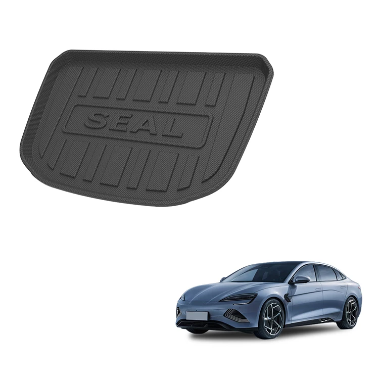 High Quality Auto Interior Part Car Front Trunk Mat Anti-Slip TPO Waterproof Cargo Mat Front Trunk Mat For BYD Seal Accessory