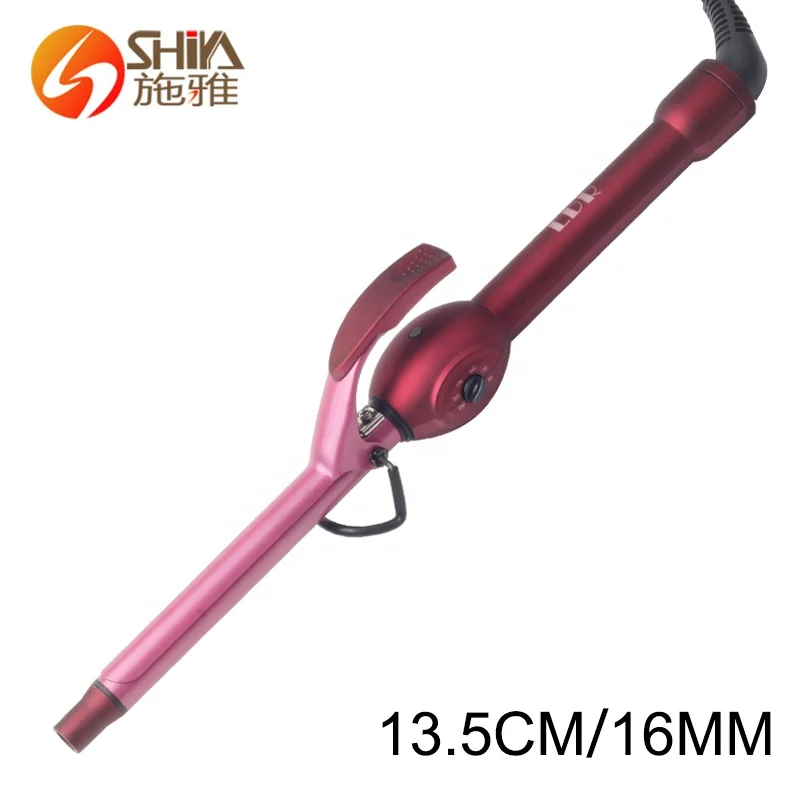 9mm Men Hot Portable Hair Styler Wand Curler Curling Led Magic Iron High Quality Clips Hair Tonging Machine Curler