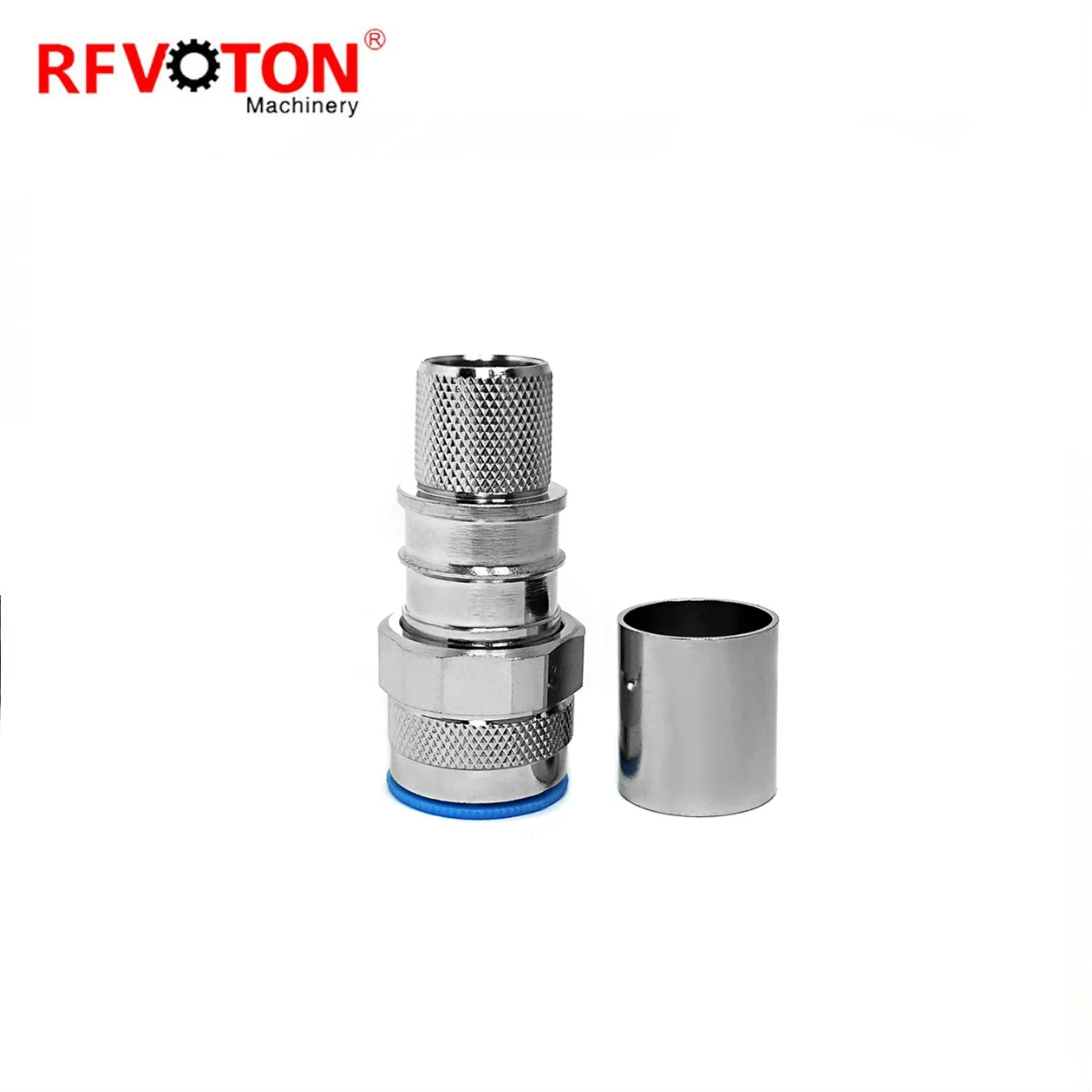 Factory Supply  N WTR600 Cable Crimp Male Plug  EZ Soldeless  Non Solder Welding Rf Coaxial Connectors Coax Converter