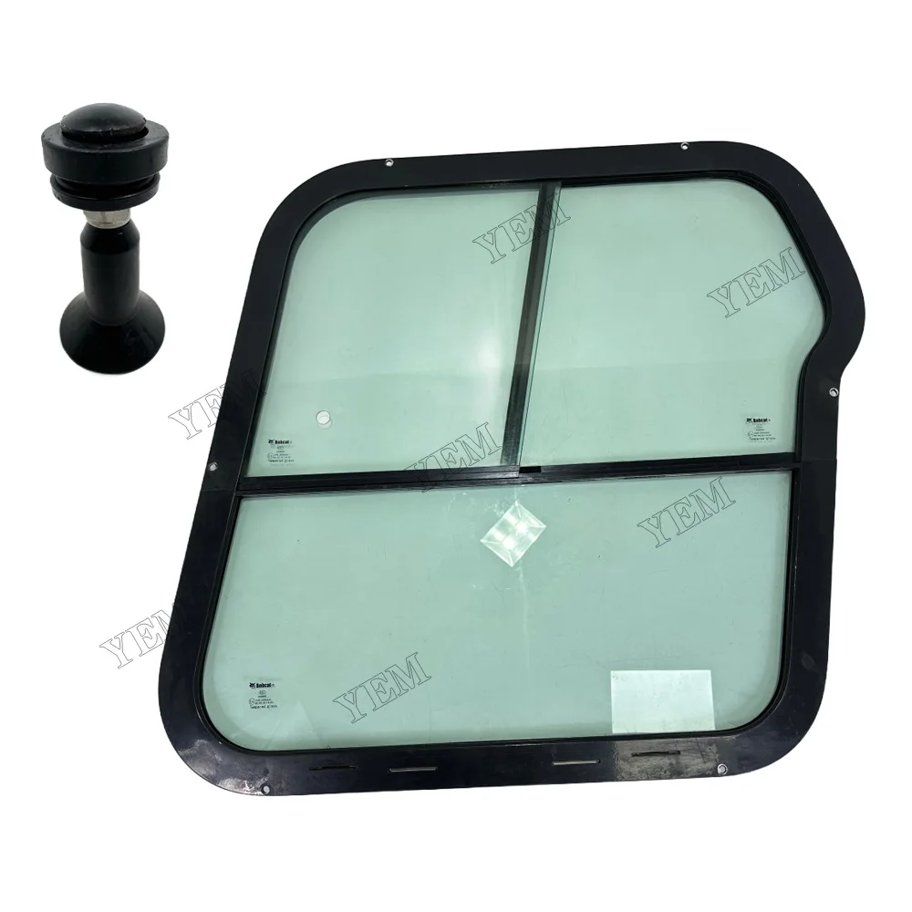 Left Window Assembly 7442382 Fit for Bobcat S650 Engine 2