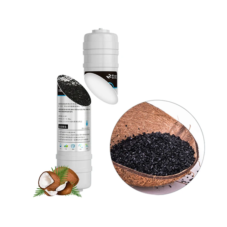 Inline Korean Quick Connect Water Filter Cartridge Small T33 Big T33 PP GAC CTO