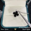 Necklace-Silver-Black