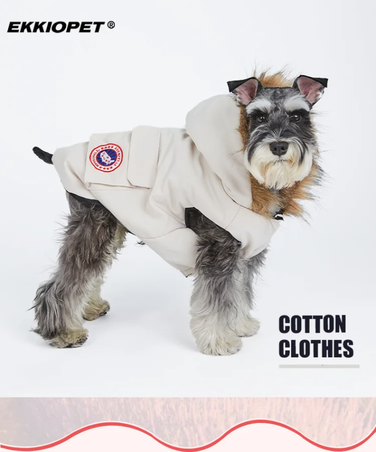 custom dog snowsuit