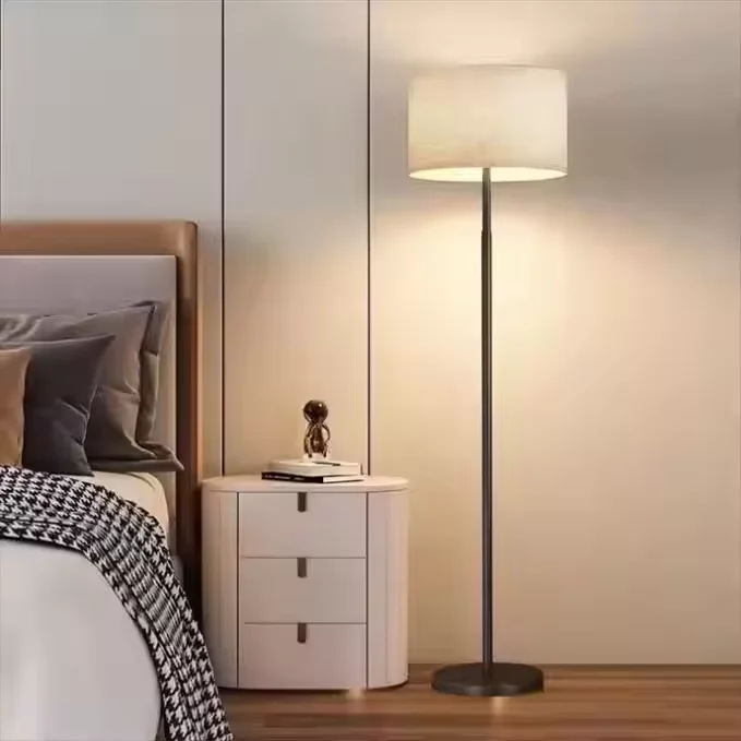 Exquisite Postmodern Modern Study Villa Morning Glory Led Rgb Blown Glass Floor Lamp
