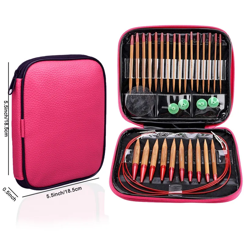 interchangeable circular knitting needle set 26pcs