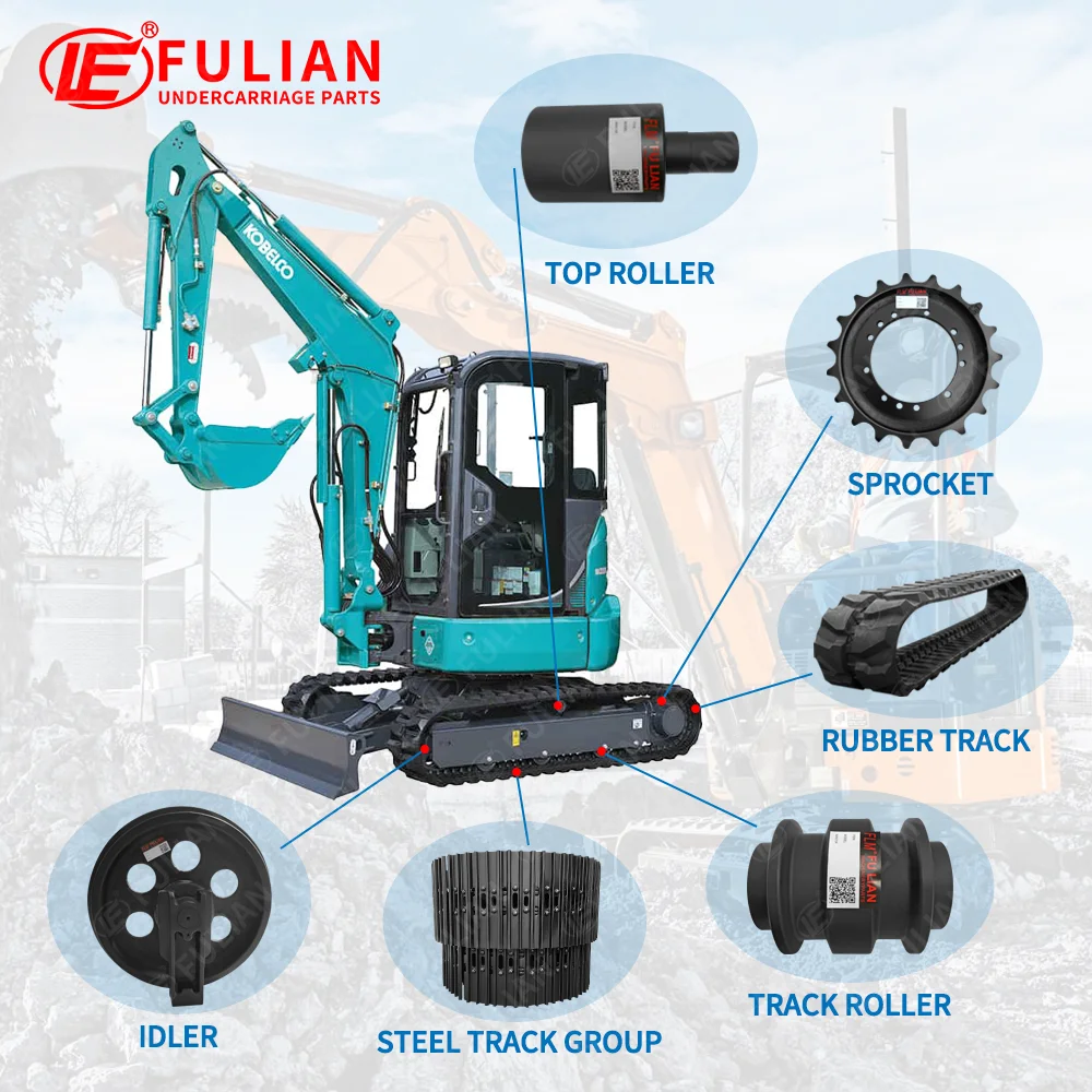 Mini Excavator Track Roller for Kobelco SK40SR-2