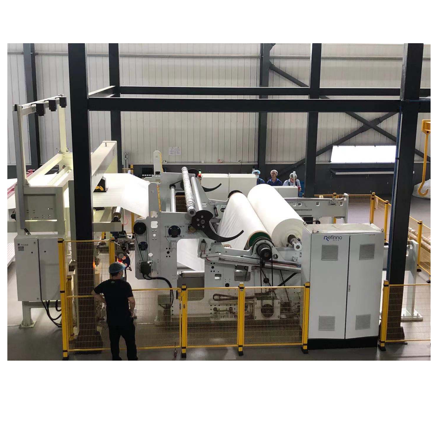 Машина для обмотки ткани с автоматической катушкой трансформатора для выравнивания краев