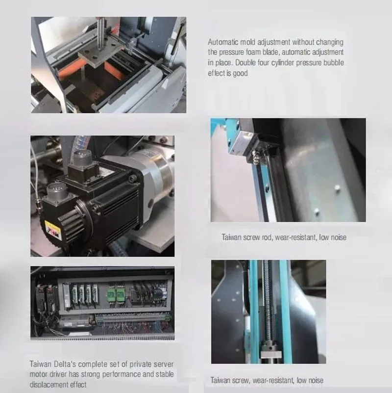 Automatic Mobile Phone Box Packaging Rigid Box Wrapping Making Machine