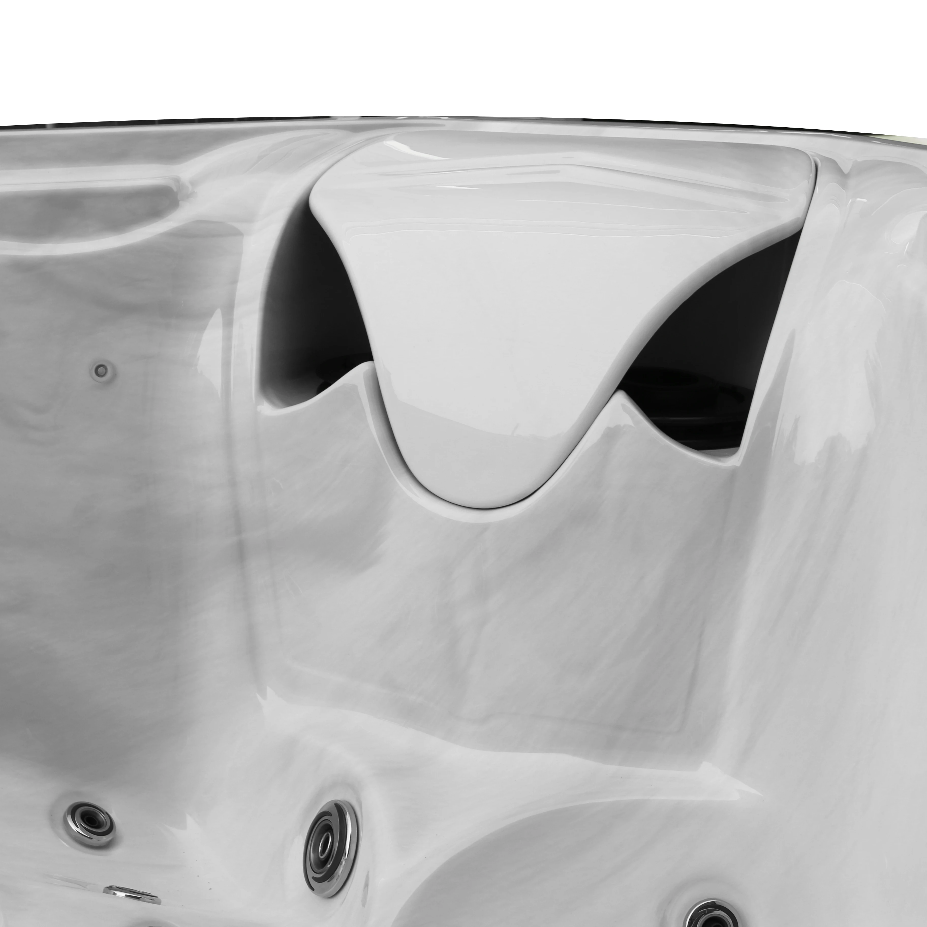 5-Person Acrylic Hot Tub with 77 Total Jets and 3KW Heater for Ultimate Relaxation