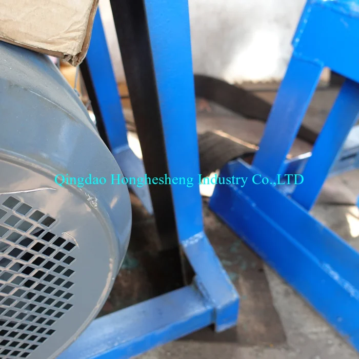 waste tire block cutter standard equipment