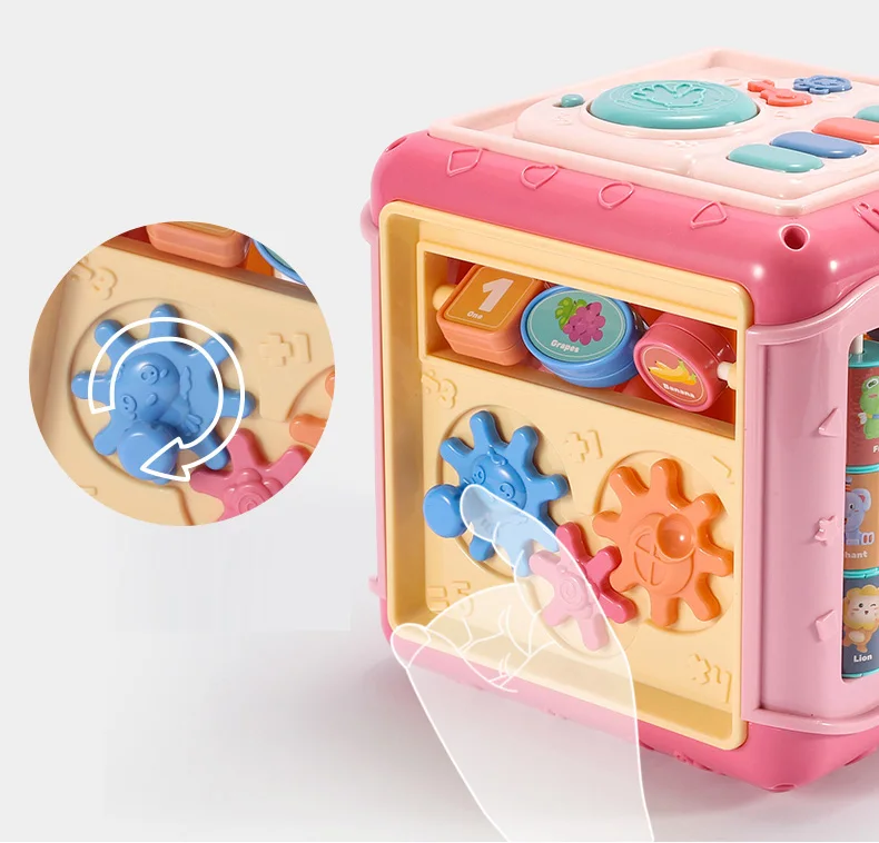 Jouet Educatif Pour Bebe Cube Musical Multifonction A Six Faces Tambour Creatif Interactif Assorti Jouet De Tambour Pour Bebe Buy Bebe Jouets Cube Musical Bebe Cube Tambour Jouets Product On Alibaba Com