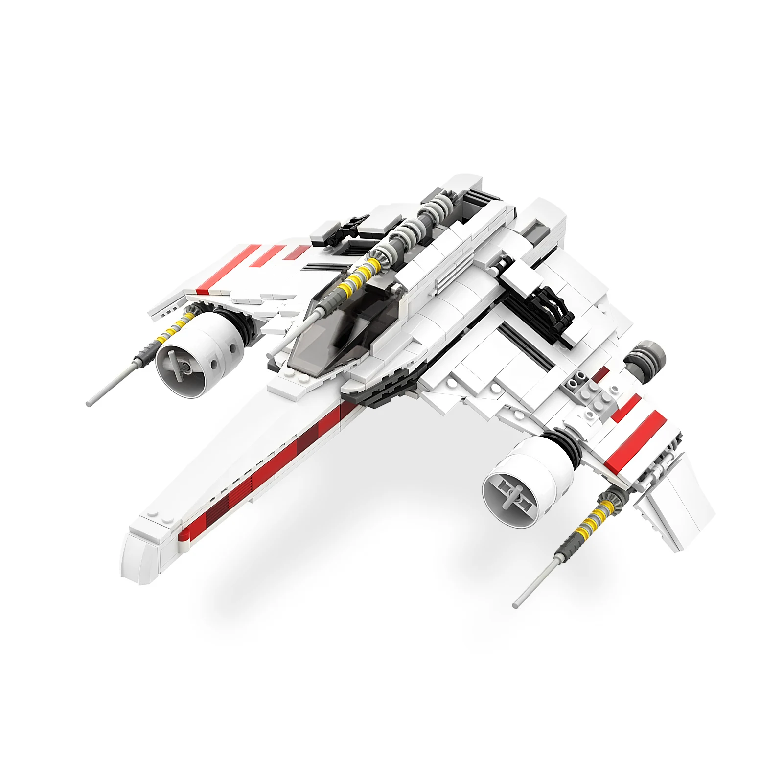 LEGO Star Wars 75218, X-Wing Starfighter + Death Star Cannon MOC  5702016110661