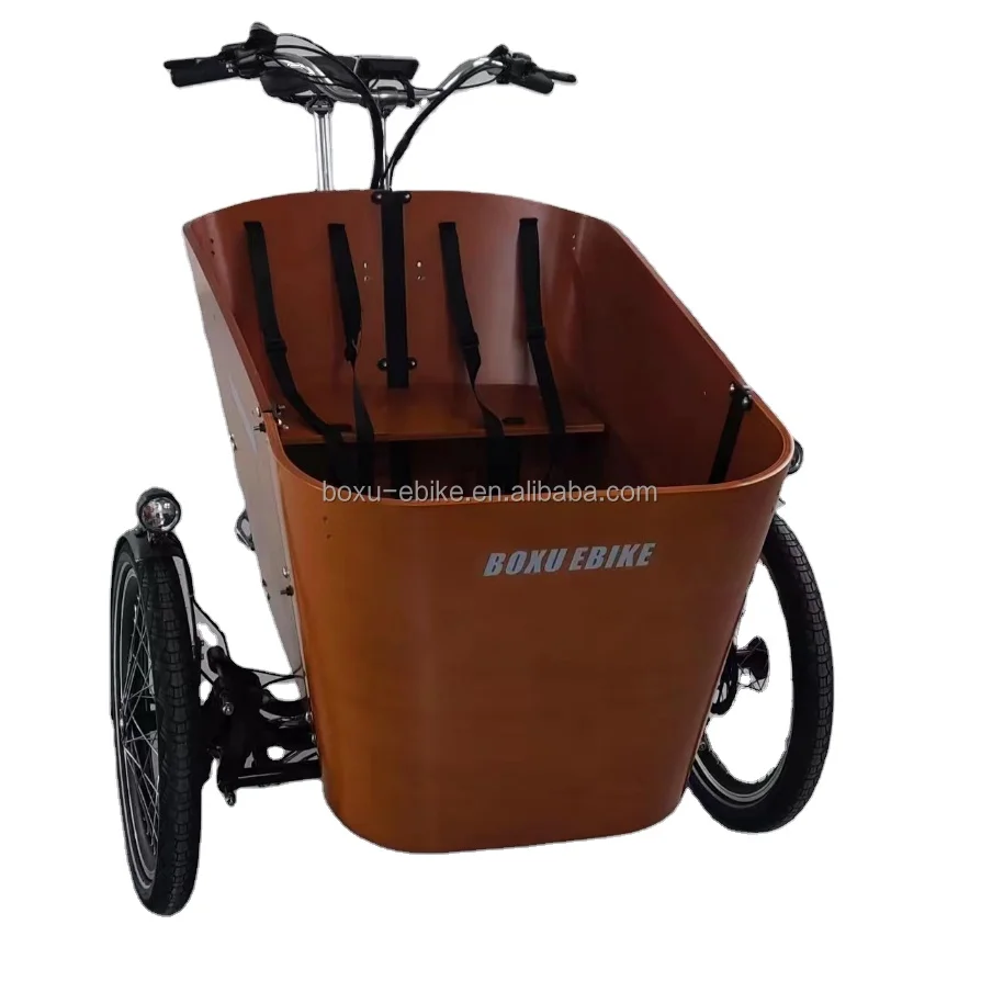 Dutch Tricycle Electric Cargo Bike 3 Wheel Coffee Bike Trailers Max σετ Ατσάλινο πλαίσιο κινητήρα Ισχύς Μπαταρία Στυλ Χρόνος Φόρτισης Εξοπλισμός