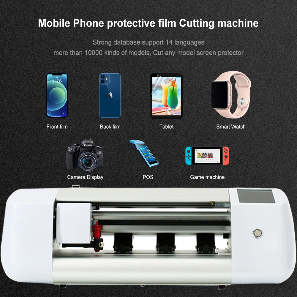 18x12cm Cutting Machine Material Soft Hydrogel Tpu Film Nano Frosted