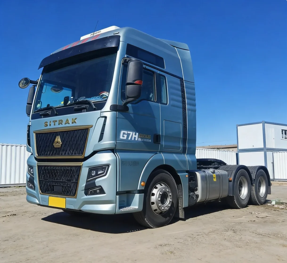Quasi-new 2024 Used SINOTRUK SITRAK G7H 570HP 6X4 AMT Automatic Tractor Head Euro 6 Truck for Sale