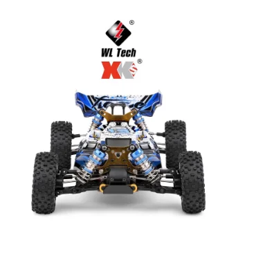 75km/h Wltoys 124017 1/12 RCカー4x4合金金属シャーシ